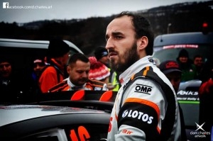 Robert Kubica i Maciek Szczepaniak 