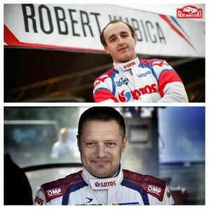 Robert Kubica i Maciek Szczepaniak - Rajd Monte-Carlo 2015