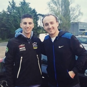 Robert Kubica i Daniele Del Carlo w Preso Casa Mia