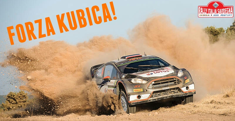 Robert Kubica - Rally Sardenga 2015