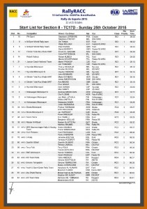 startlist RACC4