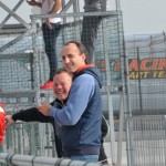 Robert Kubica na torze kartingowym w Lonato 06.04.2016