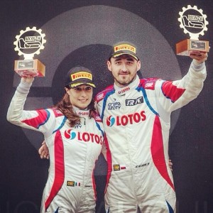 Alessandra Benedetti & Robert Kubica - Monza Rally Show 2014