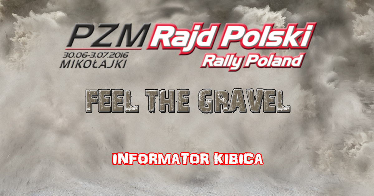 PZM Rajd Polski 2016 Informator Kibica