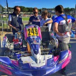 Robert Kubica i Karol Basz - Coatching weekend Rok Cup Italia 2016