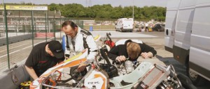 Robert Kubica testuje na torze South Garda Karting w Lonato 05.05.2016