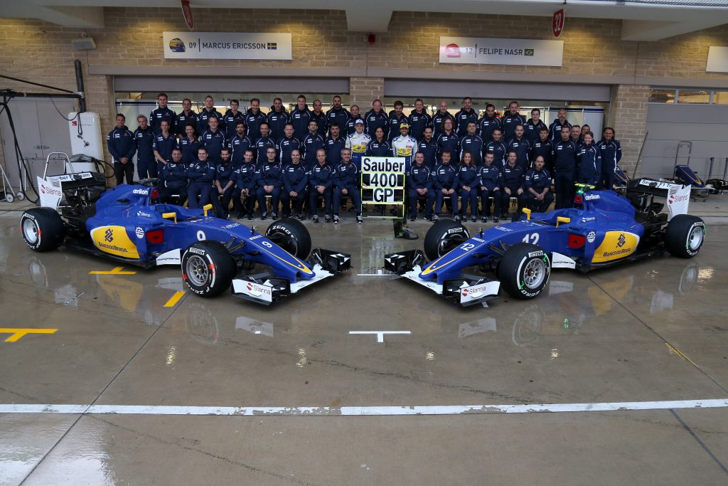 Sauber F1 Team 400 GP