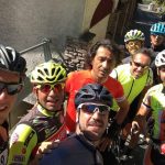 Robert Kubica trening 7° Ciclopedalata in ricordo di Flavio Guglielmini