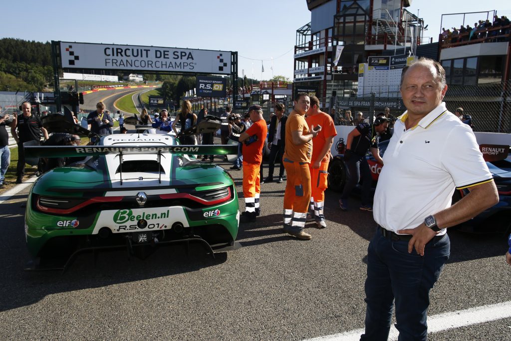 VASSEUR Frédéric ambiance starting grid during the 2016 Renault Sport series at Spa Francorchamps, Belgium, September 23 to 25