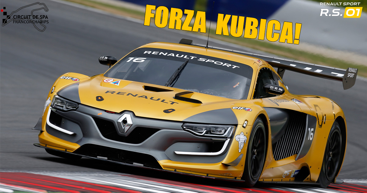 Kubica i Hamon trenują przed Renault Sport Trophy : Piątek