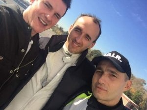Mateusz Lisowski & Robert Kubica na testach w Barcelonie - Porshe 911 Gt3 R