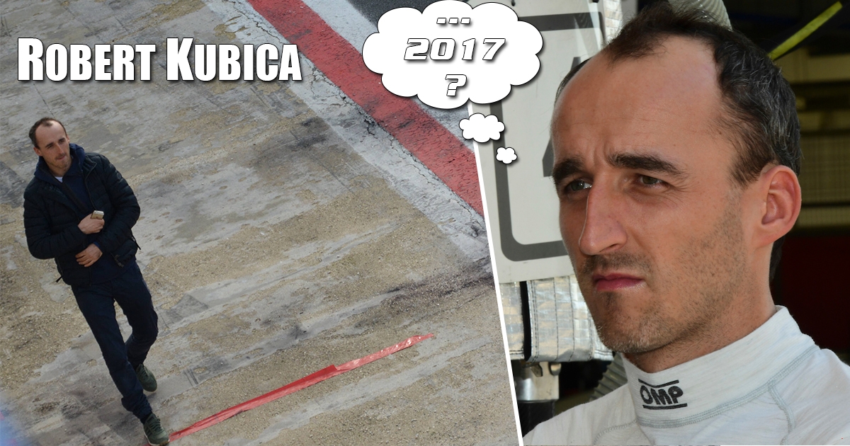 Robert Kubica : Jeśli się nie uda w wyścigach - zajmę się czymś innym