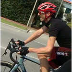 Robert Kubica trening bicycle