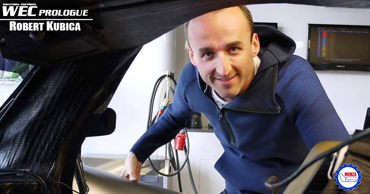 Robert Kubica w WEC Monza Prologue oficjalne testy – Niedziela