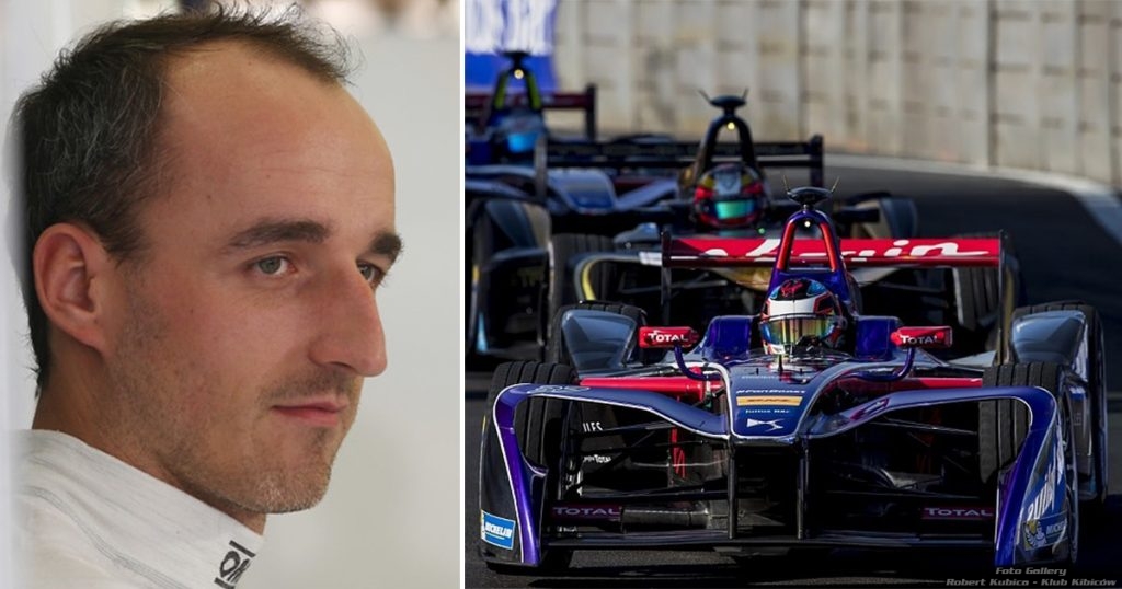 Robert Kubica testował bolid Formula E na Donington Park!