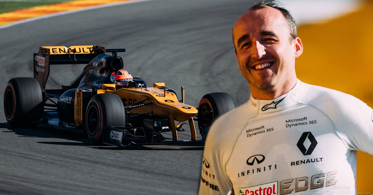 Robert Kubica F1 Renault E20 2017