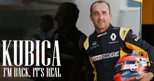 Robert Kubica Krok po kroku z powrotem do F1