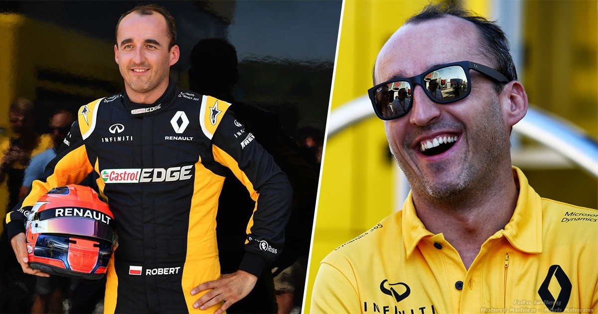 Robert Kubica Miejmy nadzieje, że Formuła 1 znowu stanie się popularna w Polsce - Jestem spokojny.