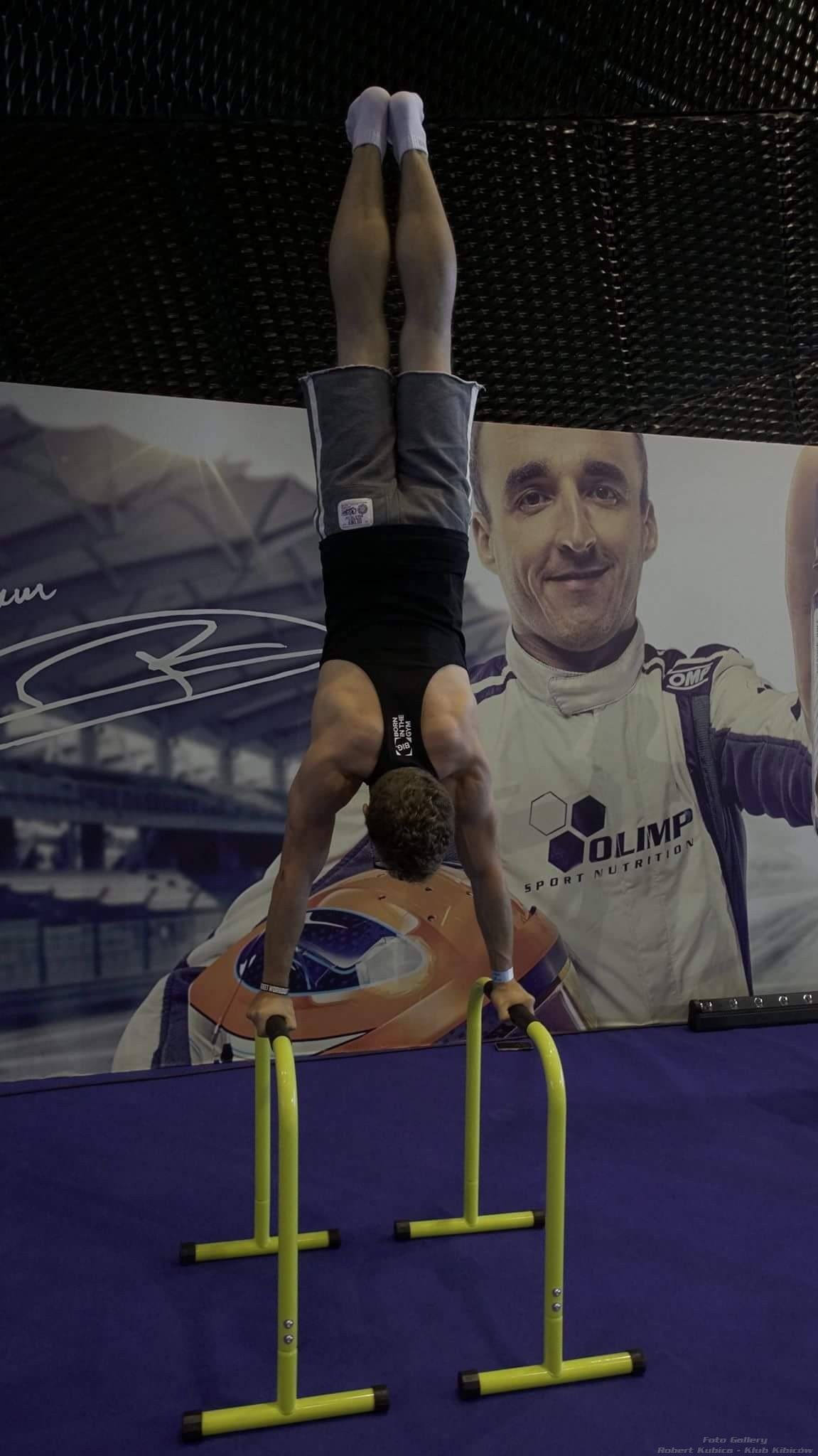 Robert Kubica reklama REDWEILER® SHOT Olimp Sport Nutrition