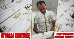 Wygraj Koszulke z Autografem Roberta Kubicy z Limitowanej serii One Of 120 - Olimp