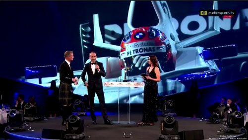 Robert Kubica na Autosport Awards 2017