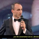 Robert Kubica na Autosport Awards 2017