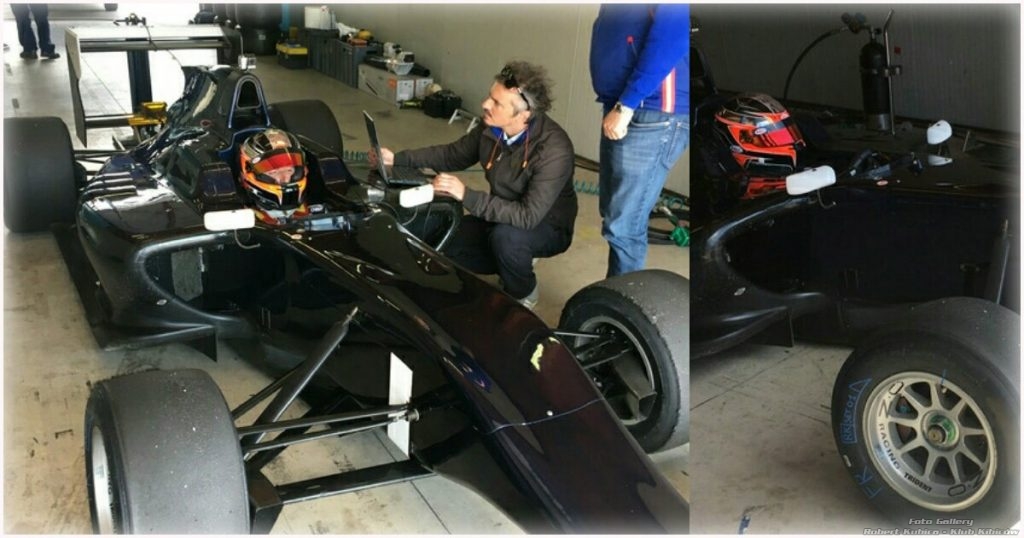 Robert Kubica testuje samochód GP3!