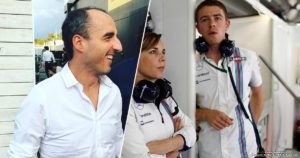 Robert Kubica Paul di Resta Williams