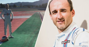 Robert Kubica - dzień filmowy z Williams Martini Racing