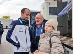 Robert Kubica testy Barcelona 1.03-3