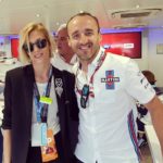 Robert Kubica i Anja Rubik - Grand Prix Monaco 2018