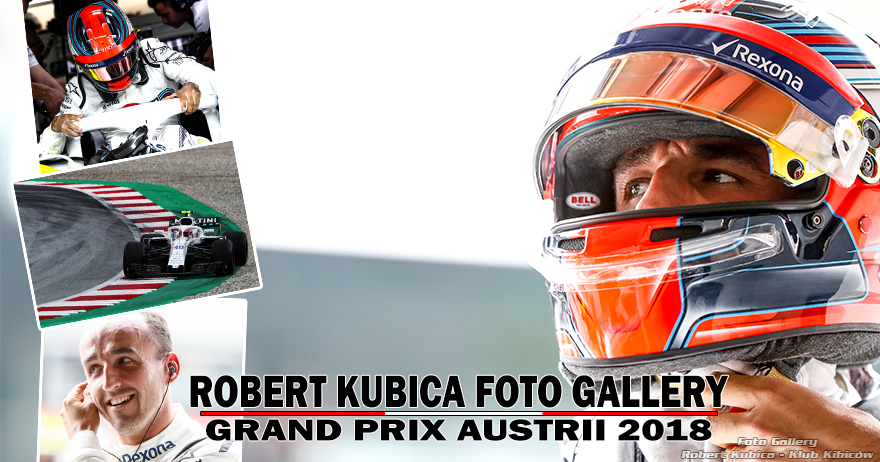 Robert Kubica - Foto Gallery F1 Grand Prix Austrii 2018