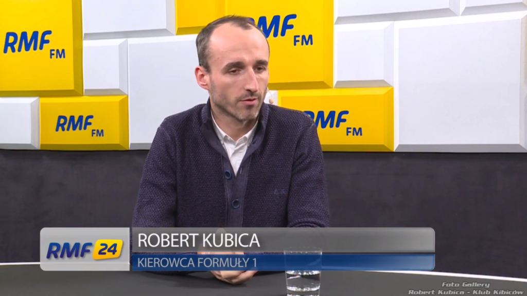 Robert Kubica: Popołudniowa rozmowa w RMF FM