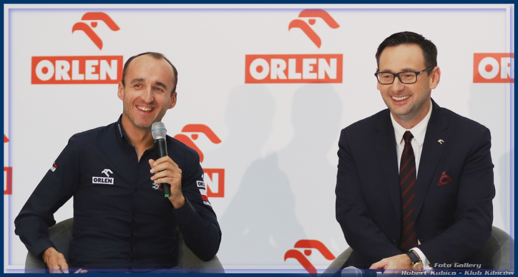 Kubica i Orlen w DTM - Konferencja w Warszawie