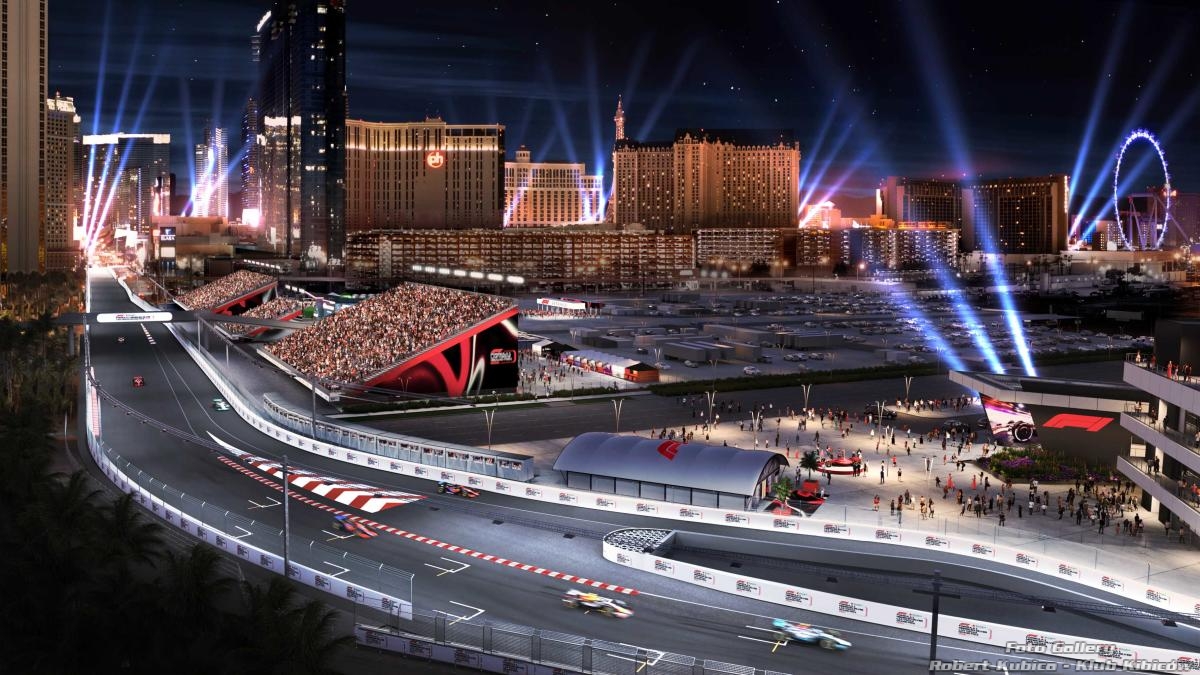 F1 Las Vegas Circuit